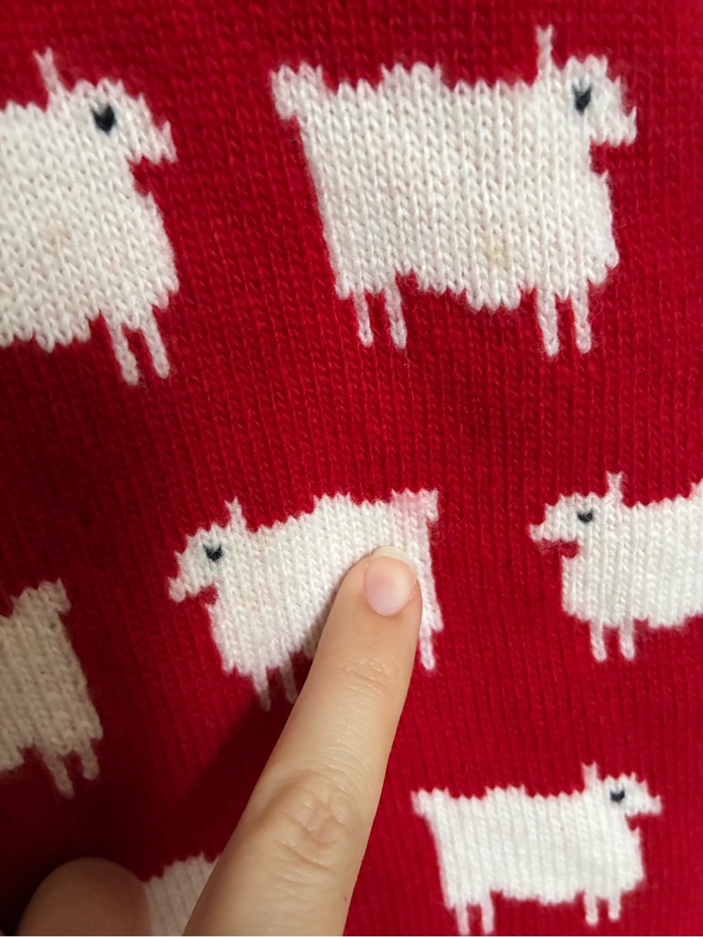 Warm & Wonderful Rowing Blazers Red Diana Edition Sheep Sweater Wool M - Picture 5 of 7